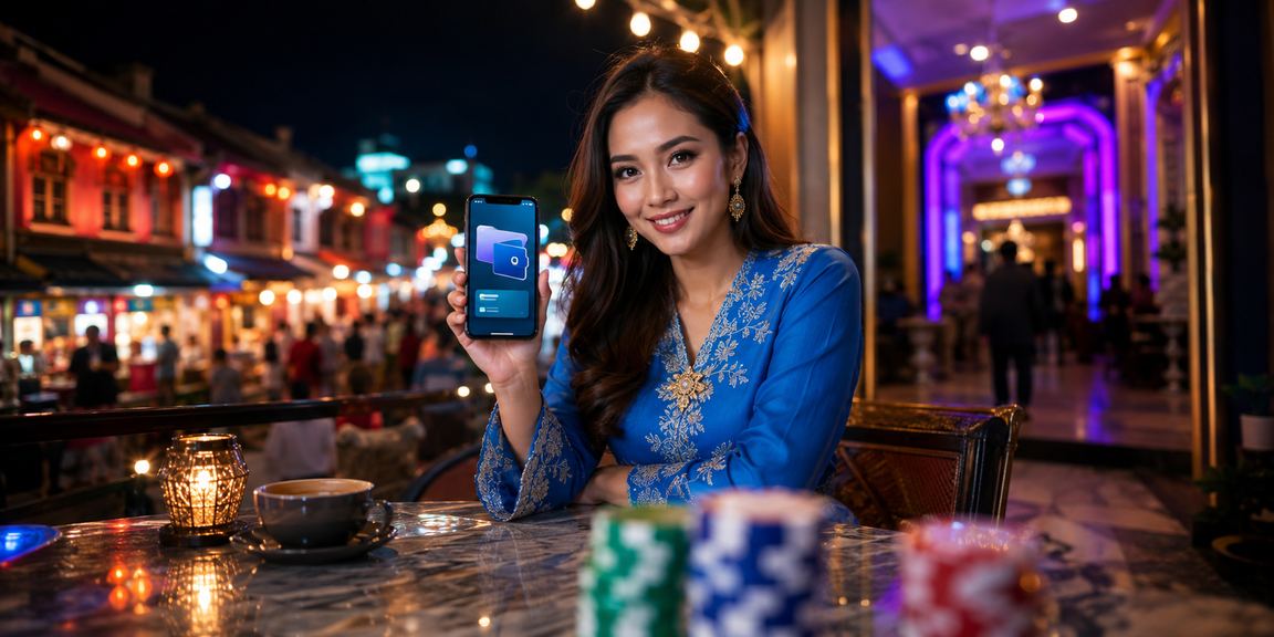 Kasino mudah alih bergaya baju kurung Melayu Melaka dalam platform isenang88