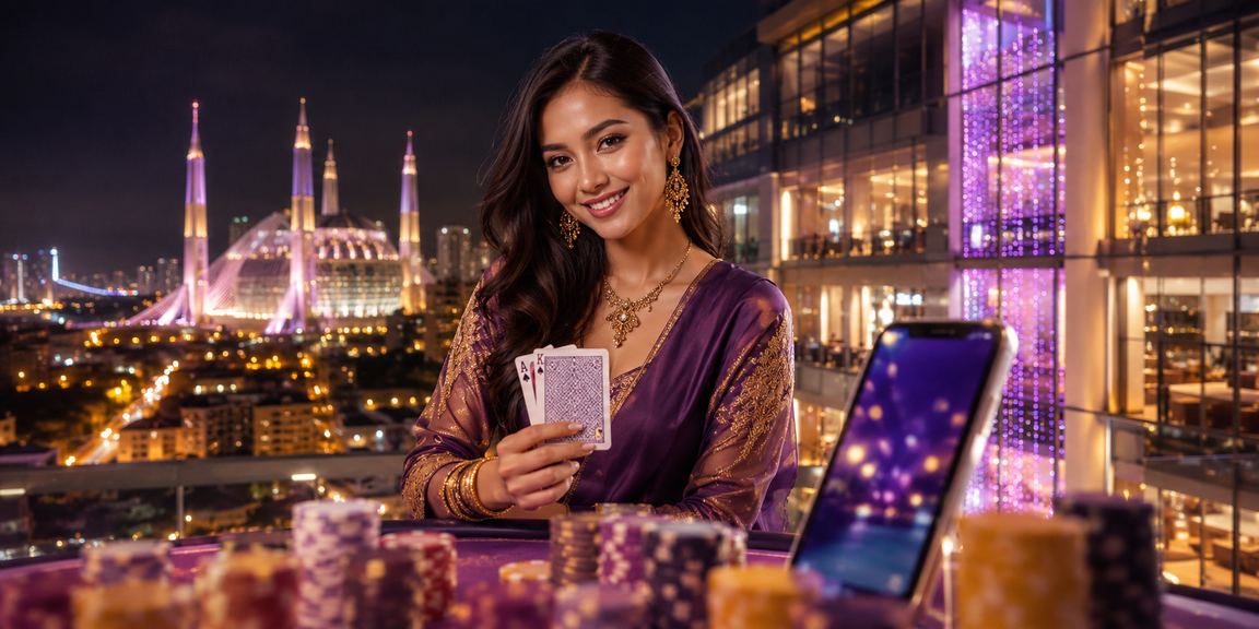 Permainan poker gaya Melayu di Selangor Malaysia